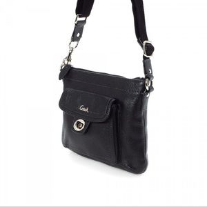 Coach Leather Crossbody Zipper/Turnlock purse